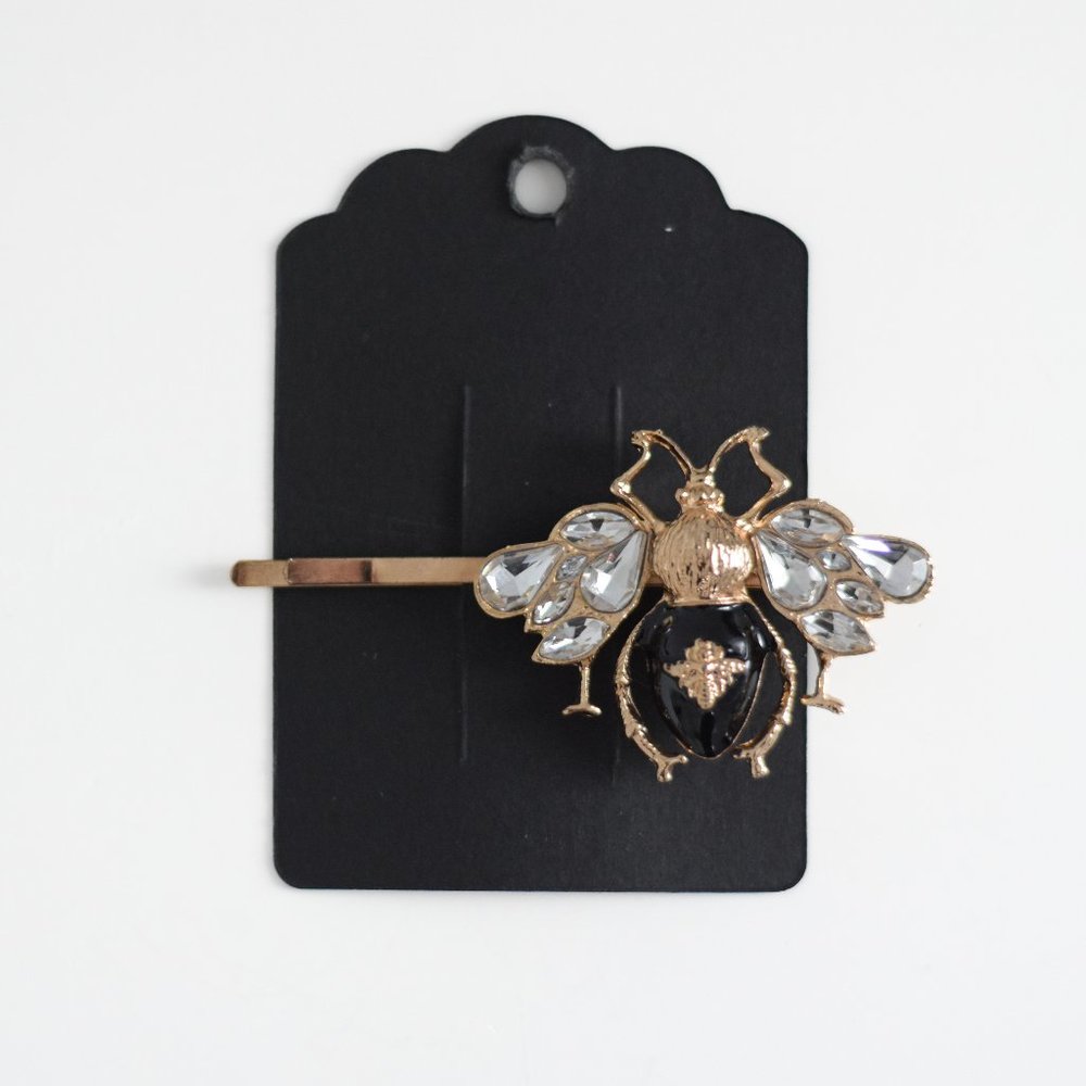 Gold Bumblebee Hair Pin
